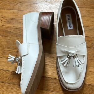 Steve Madden leather tassel loafers